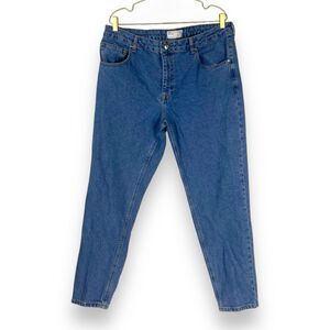 ASOS Design Classic Rigid Jeans Mid Wash Blue Slim Fit Tapered Mens 38x34 594‎